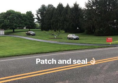 Patch & Seal Coating Asphalt Driveway