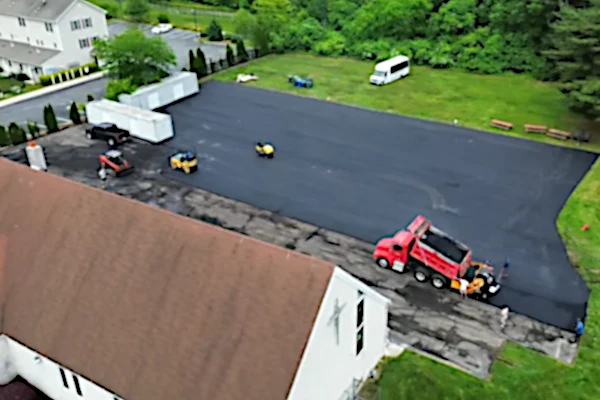 Asphalt Paving Parking Lot